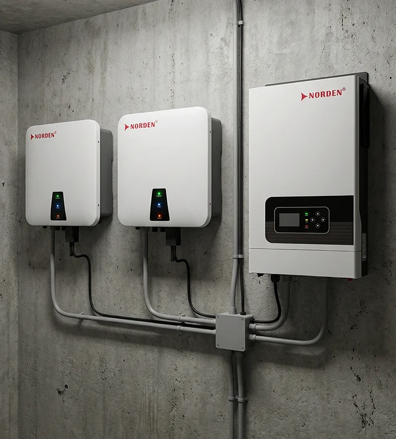 Solar inverter system installed in Ghana for reliable power backup