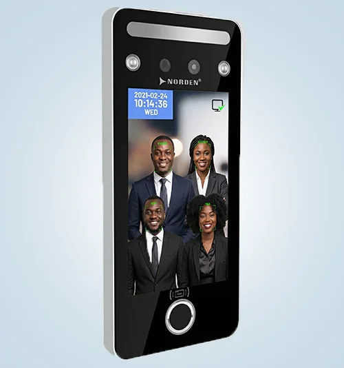 FACIAL FINGERPRINT ACCESS CONTROL WITH 5 INCH TOUCH SCREEN