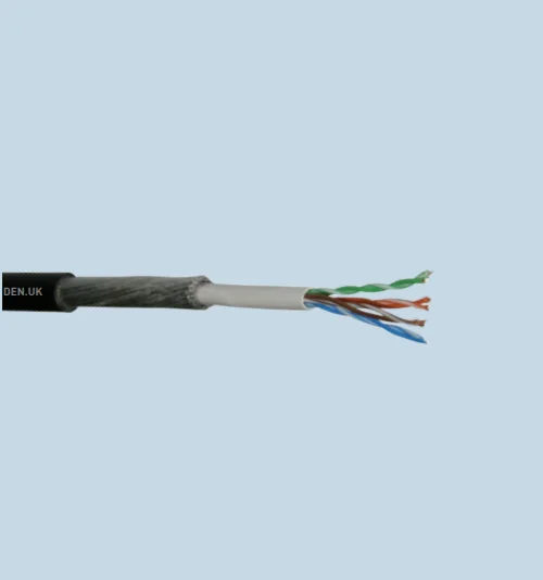 Category 5e U/UTP 4 Pair Steel Wire Armoured External Cable